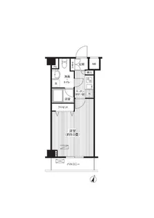 グランハイツ東中野【2階】の間取り