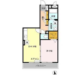 神奈川県横浜市南区六ツ川2【アパート】の間取り