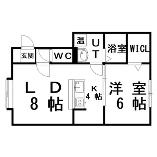 MEL(メル)【2階】の間取り