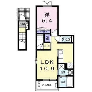 Zephyr.J【2階】の間取り