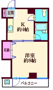 ジュエット馬込【1階】の間取り