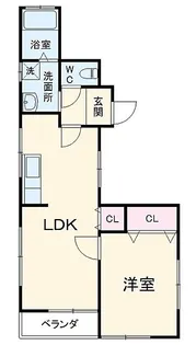 ポシブル【2階】の間取り