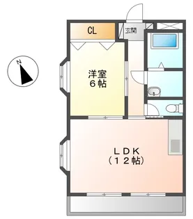 エムズ・ヴィラ【4階】の間取り