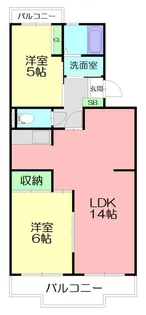 ハビテーションWADA【3階】の間取り