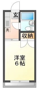 サウスコーポ【1階】の間取り