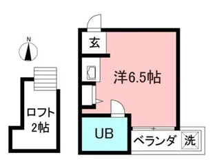 東京都小金井市貫井南町3【アパート】の間取り
