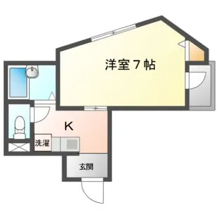 ミレニアム門真【2階】の間取り