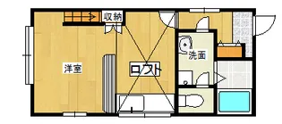 クレセント クレ【2階】の間取り