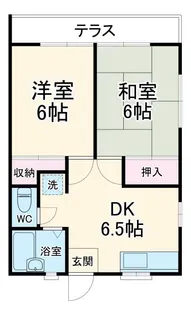 コーポラス羽沢【2階】の間取り