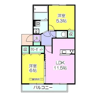 GALLERY【1階】の間取り