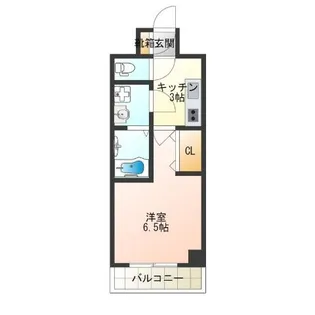 BLISS POINT阿倍野II【1階】の間取り