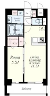 福岡県福岡市博多区博多駅南6【マンション】の間取り