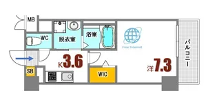 広島県広島市安芸区船越南3【マンション】の間取り
