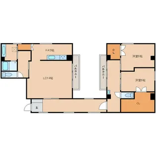 YMビル【4階】の間取り
