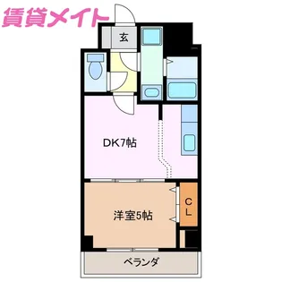 パースンJ【1階】の間取り
