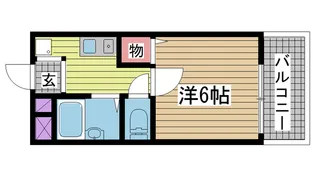 シティライフつかさV【2階】の間取り