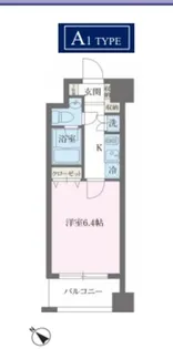 KDXレジデンス森下千歳【10階】の間取り