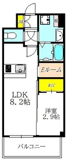セレニテ天六ミラク【4階】の間取り