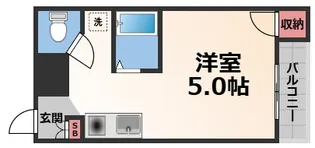 ブルースターG1【2階】の間取り