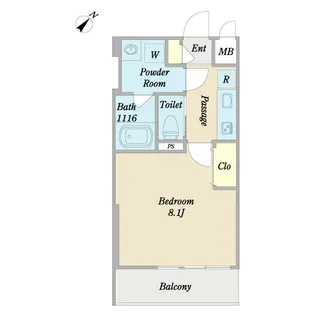 GET-BAY【1階】の間取り