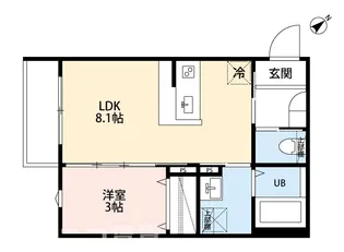 robot home 北柏【3階】の間取り