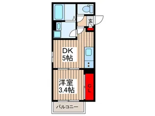 Trust蕨【2階】の間取り