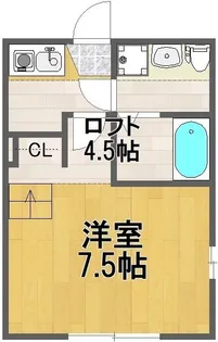 パティオ湘南田浦B棟【2階】の間取り