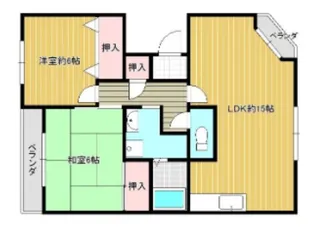 さくら館【3階】の間取り