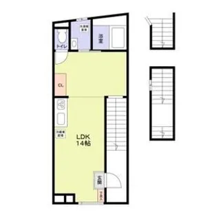 KAGURAZAKA TERRACE【3階】の間取り