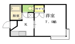 サンピープルズ【1階】の間取り