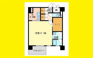 N’s First【5階】の間取り
