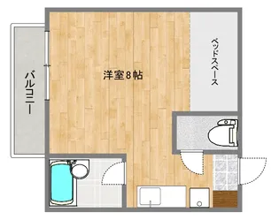 ライオンアネックス【7階】の間取り