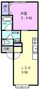 MINAMI【2階】の間取り