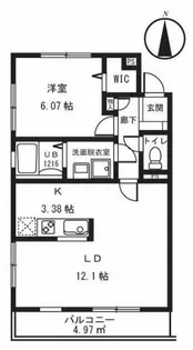 ソレアード【2階】の間取り