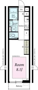 リブリ・TATSUMI【3階】の間取り