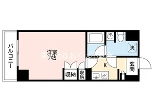 Flat熊本【10階】の間取り