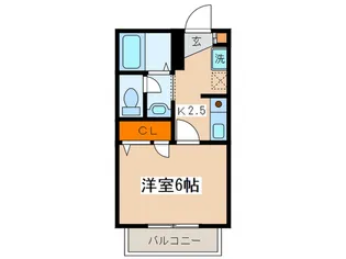 レジョン・ド・Kisen【1階】の間取り