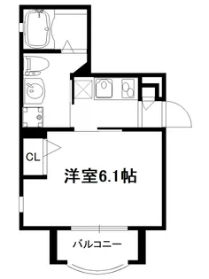 SKYBLUE代々木参宮橋【2階】の間取り