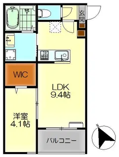 M・テラス吉浦新町II【2階】の間取り