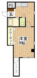 陽行マンション【2階】の間取り