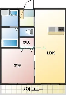 ファビュラス・リガード【2階】の間取り