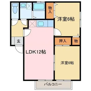 カンファタブル【1階】の間取り