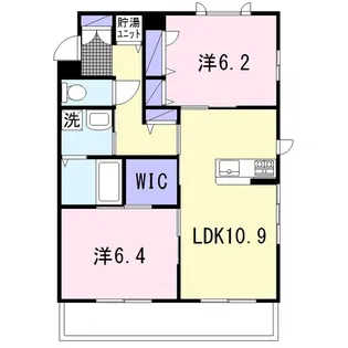 プランドール綾瀬II【2階】の間取り