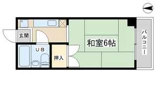 ハイツコワフュール【2階】の間取り