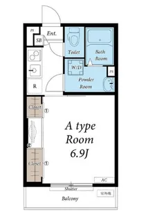 リブリ・サンガ【2階】の間取り
