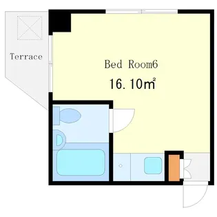ベルコート共和【1階】の間取り