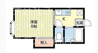 ローズガーデン【2階】の間取り