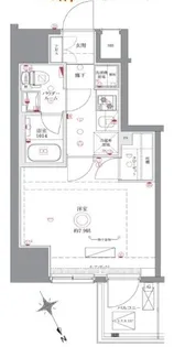 AZEST川崎II【5階】の間取り