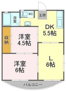 エルコーポ丸子【3階】の間取り