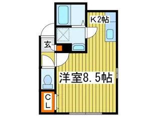 crane【2階】の間取り